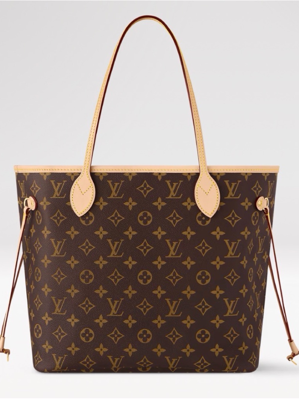 Louis Vuitton Monogram Tote with Vachetta Trim in Brown and Tan